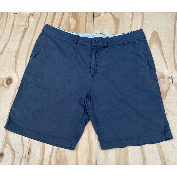 TASC Performance Tailored‎ Shorts Men's Casual Golf Stretch Navy Blue SIZE 38 - Picture 1 of 6